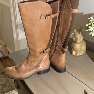 Naturalizer Wide calf N5 leather Riding Boots